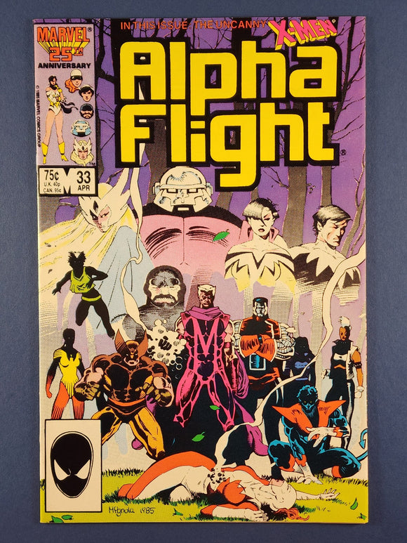 Alpha Flight Vol. 1  # 33