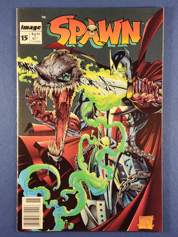 Spawn  # 15 Newsstand