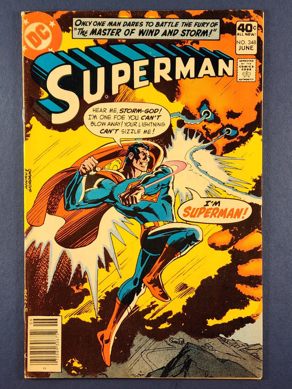 Superman Vol. 1  # 348