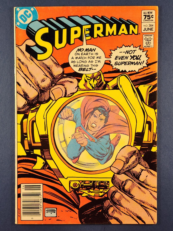 Superman Vol. 1  # 384 Canadian