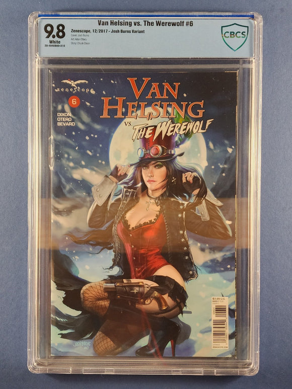 Val Helsing vs. The Werewolf  # 6 Variant  CBCS 9.8