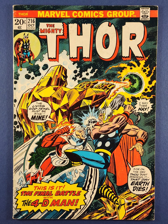 Thor Vol. 1  # 216