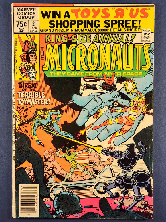 Micronauts Vol. 1  Annual  # 2