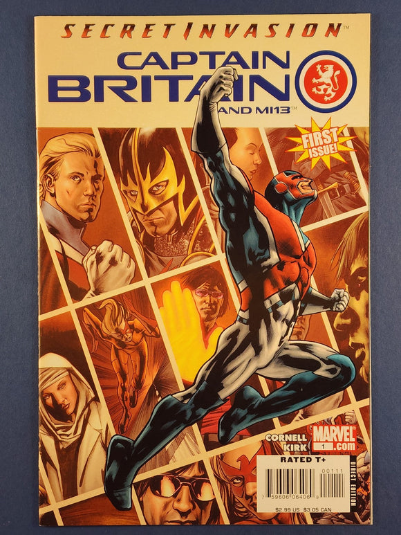 Captain Britain and MI13  # 1