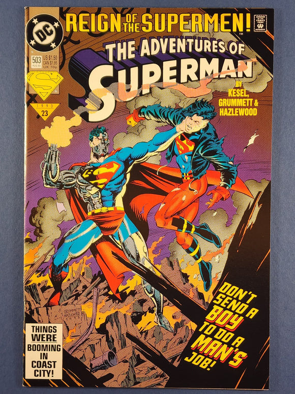 Adventures of Superman Vol. 1  # 503