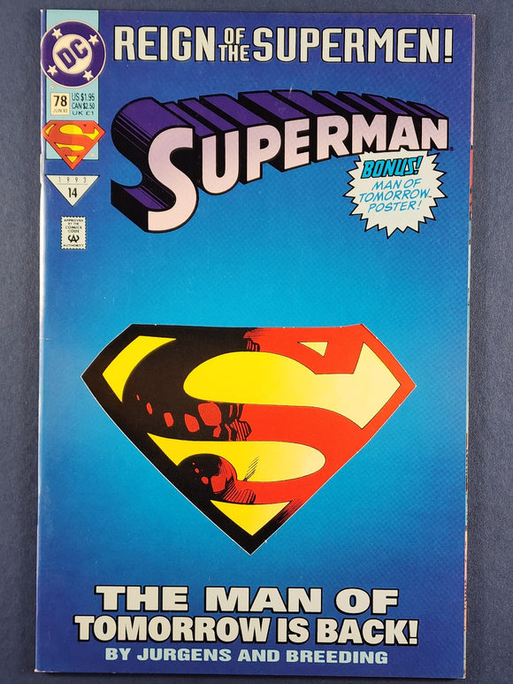 Superman Vol. 2  # 78