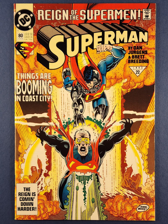 Superman Vol. 2  # 80