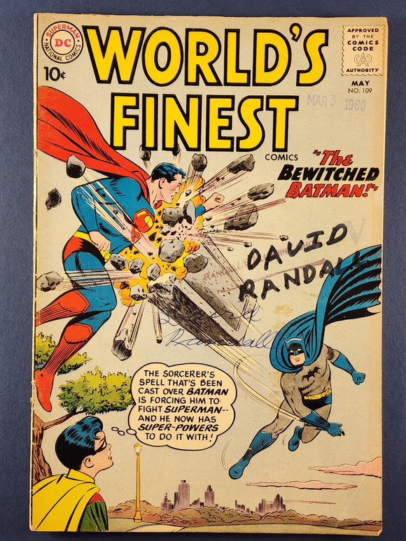 World's Finest Comics  # 109