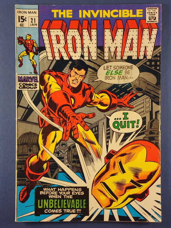 Iron Man Vol. 1  # 21
