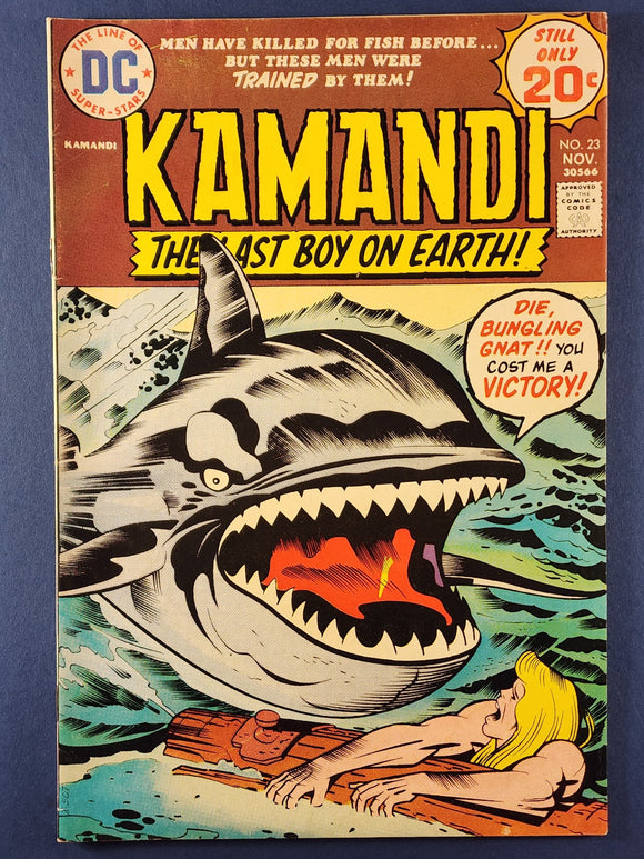Kamandi: Last boy on Earth Vol. 1  # 23