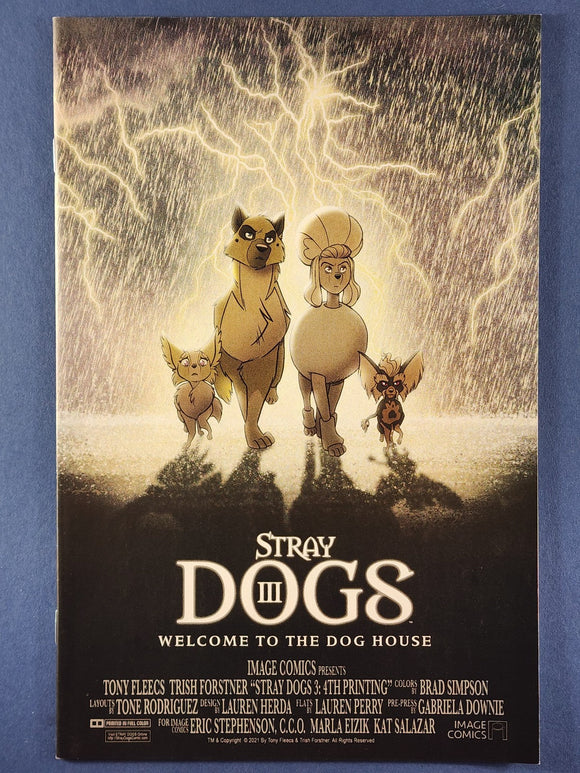 Stray Dogs  # 3  4th Print Homage Variant