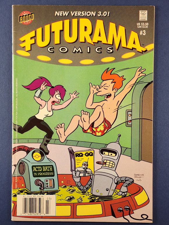 Futurama Comics  # 3 Newsstand