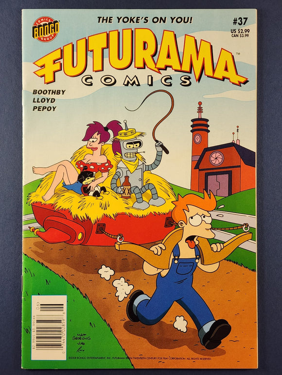 Futurama Comics  # 37 Newsstand