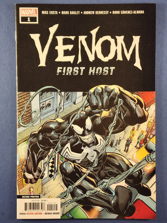 Venom: First Host  # 1  2nd Print Variant