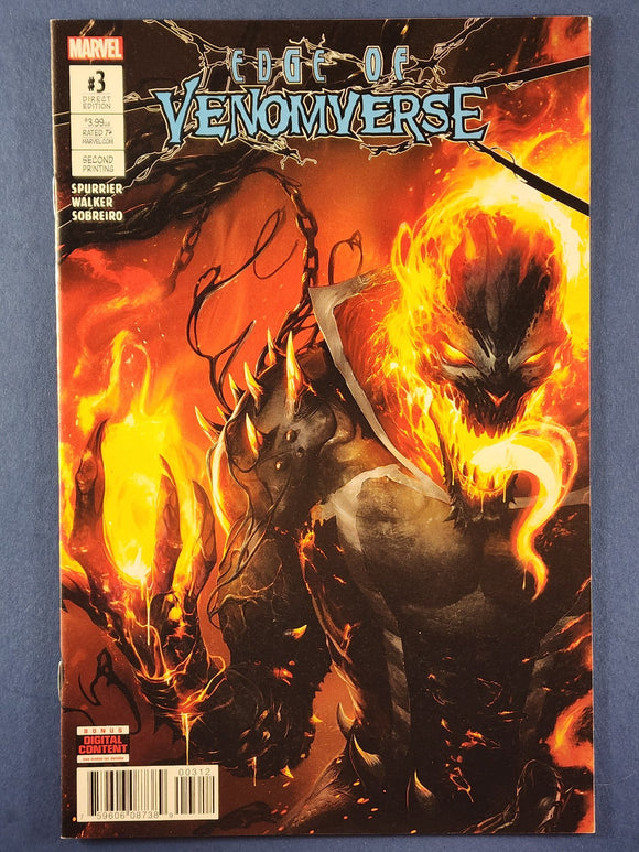 Edge of Venomverse  # 3  2nd Print Variant