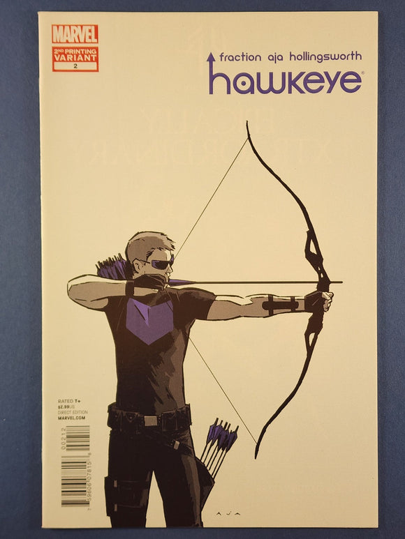 Hawkeye Vol. 4  # 2 2nd Print Variant