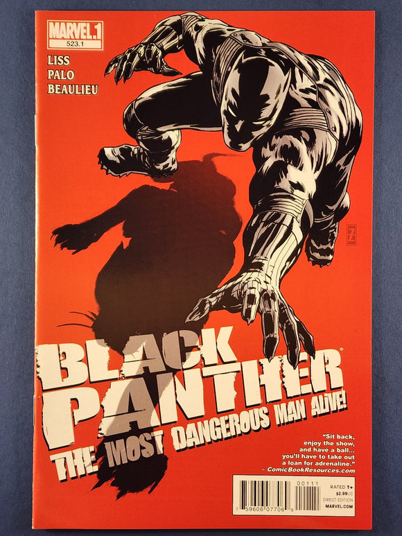Black Panther: The Most Dangerous Man Alive  # 523.1