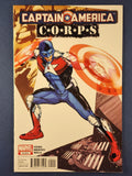 Captain America: CORPS  # 1-5 Complete Set