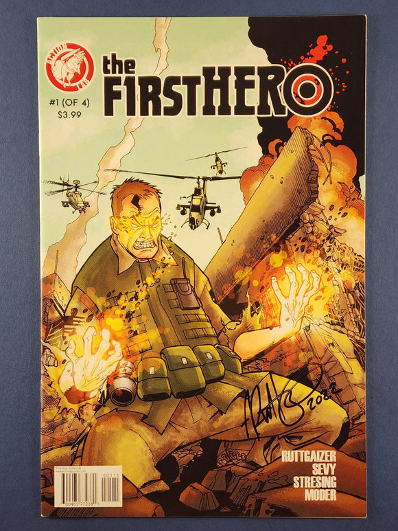 F1rst Hero  # 1 Signed by Anthony Ruttgaizer