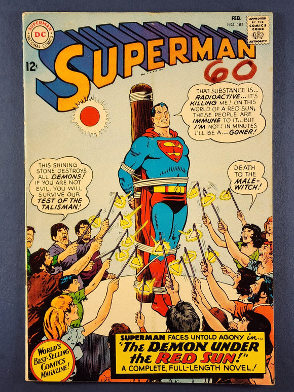 Superman Vol. 1  # 184