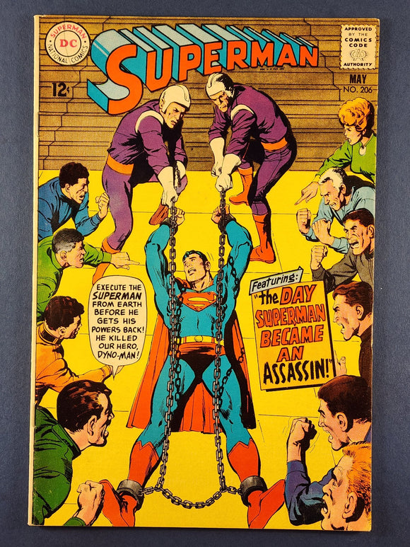 Superman Vol. 1  # 206