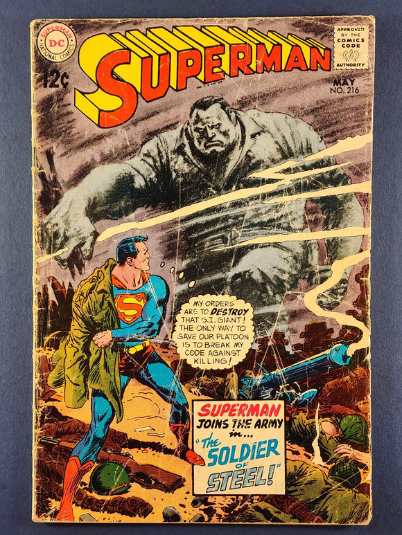 Superman Vol. 1  # 216