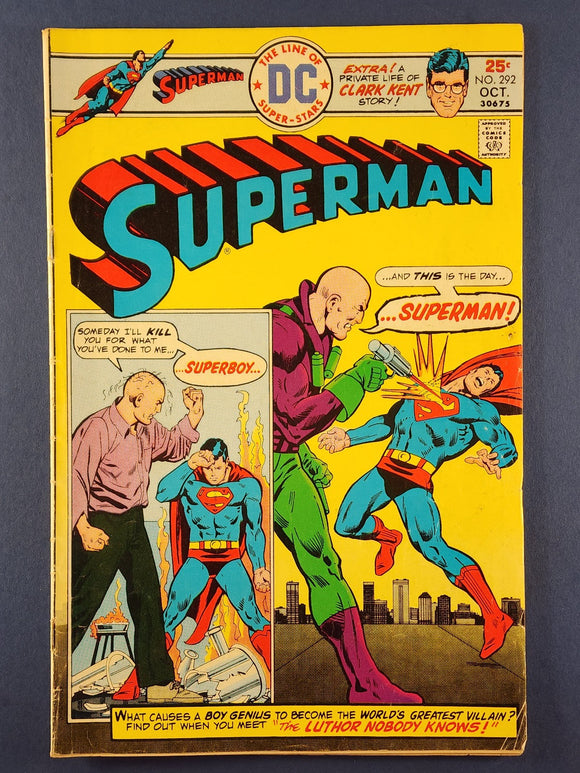 Superman Vol. 1  # 292
