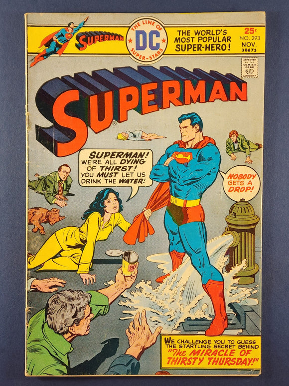 Superman Vol. 1  # 293