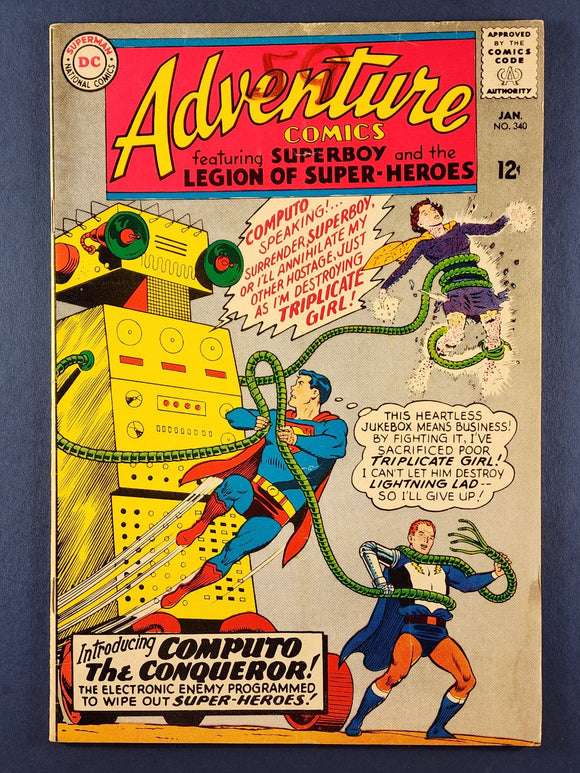 Adventure Comics Vol. 1  # 340