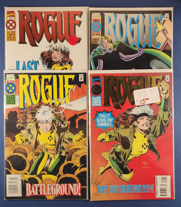 Rogue Vol. 1  # 1-4 Complete Set