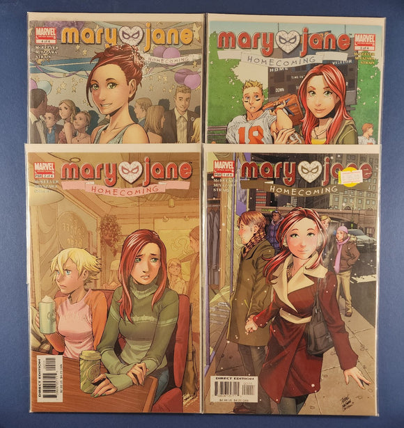 Mary Jane: Homecoming  # 1-4 Complete Set
