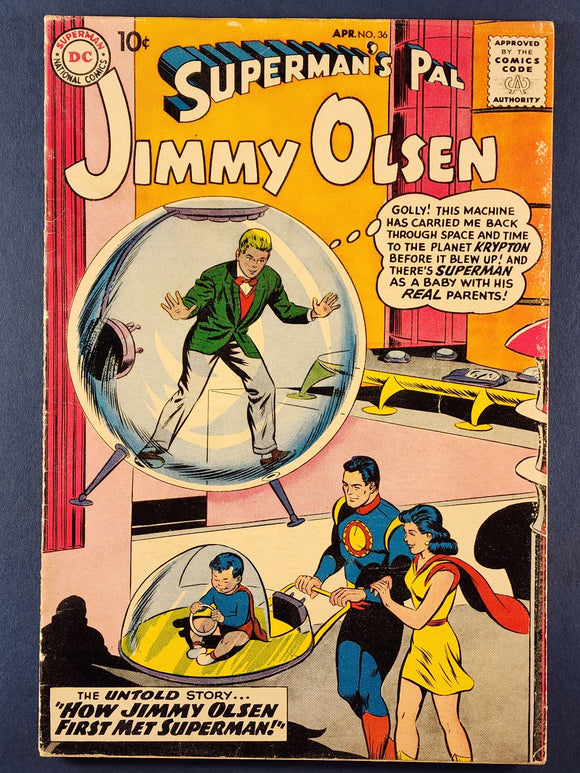 Superman's Pal Jimmy Olsen  # 36