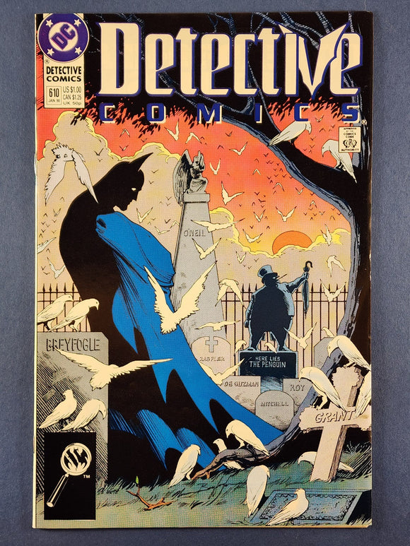 Detective Comics Vol. 1  # 610