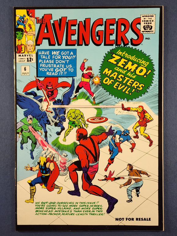 Avengers Vol. 1  # 6 Variant