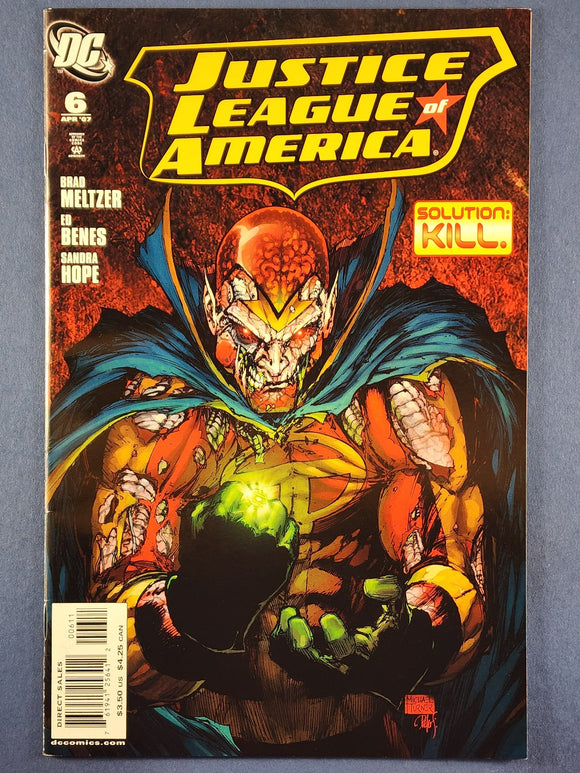 Justice League of America Vol. 2  # 6