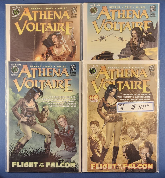 Athena Voltaire: Flight of the Falcon  # 1-4  Complete Set