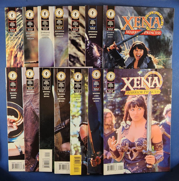 Xena: Warrior Princess Vol. 2  # 1-14 Complete Set Photo Variants