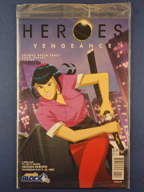 Heroes: Vengeance  # 1  Comic Block Variant