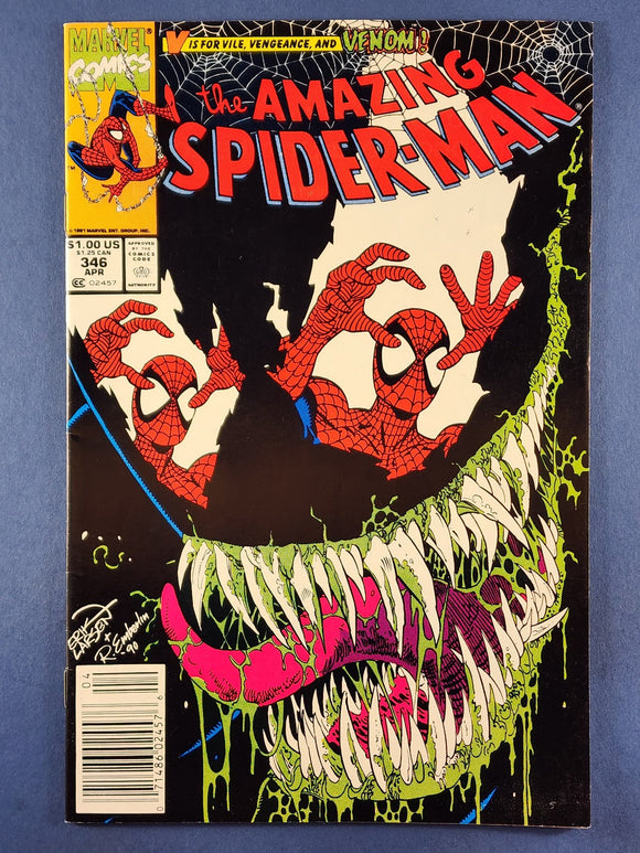 Amazing Spider-Man Vol. 1  # 346  Newsstand