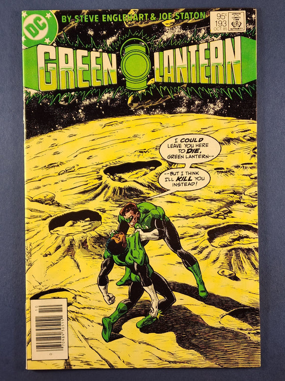 Green Lantern Vol. 2  # 193 Canadian