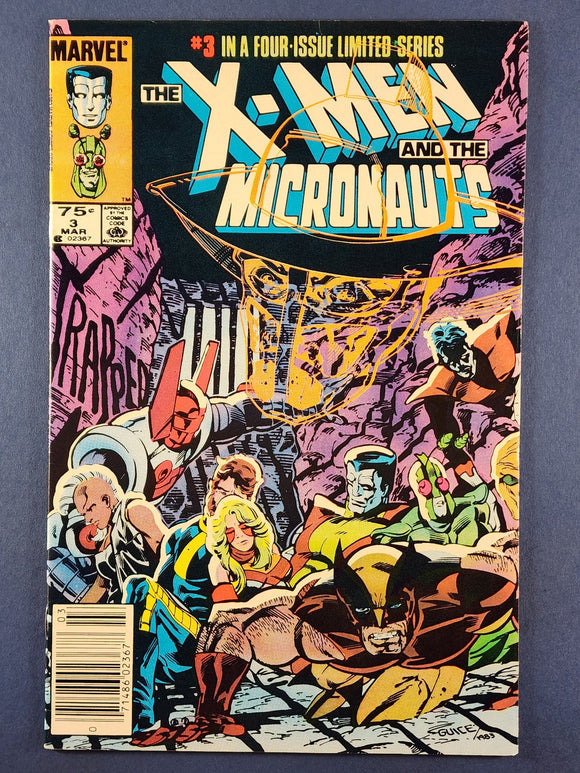 X-Men and the Micronauts  # 3  Canadian
