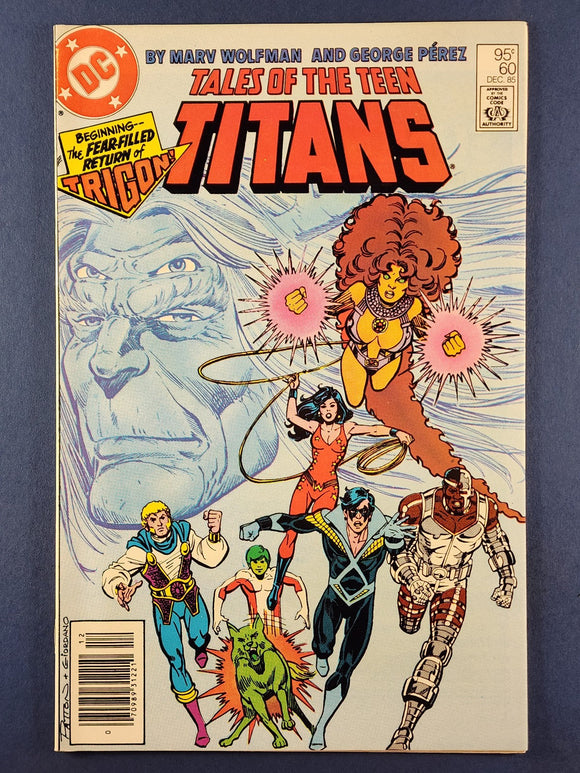 Tales of the Teen Titans  # 60  Canadian