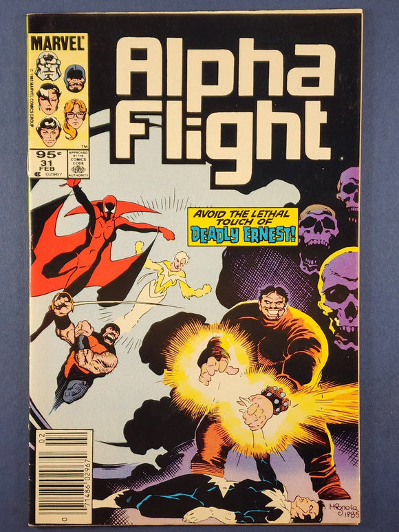 Alpha Flight Vol. 1  # 31  Canadian