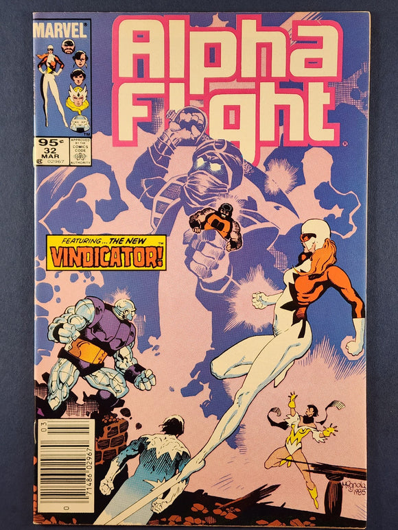 Alpha Flight Vol. 1  # 32  Canadian