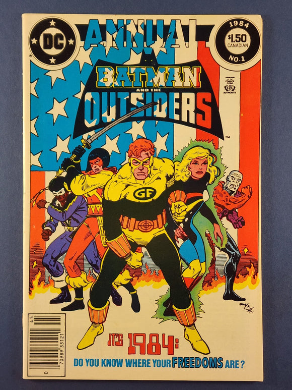 Batman and the Outsiders Vol. 1  Annual  # 1  Canadian