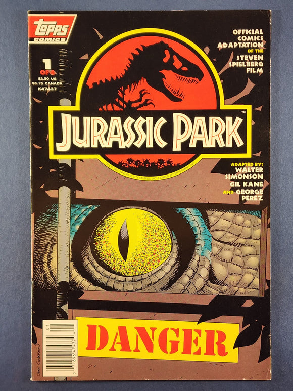 Jurassic Park Vol. 1  # 1  Newsstand