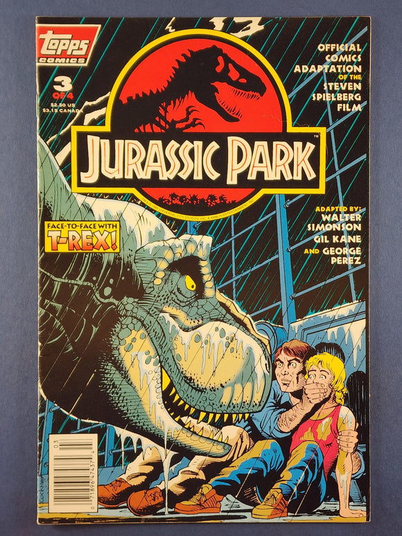 Jurassic Park Vol. 1  # 3  Newsstand