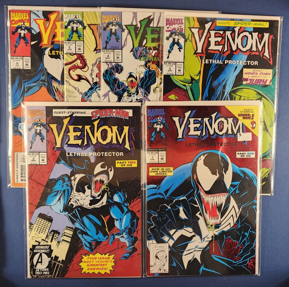 Venom: Lethal Protector  Complete Set  # 1-6