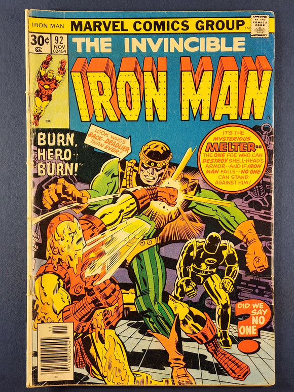 Iron Man Vol. 1  # 92