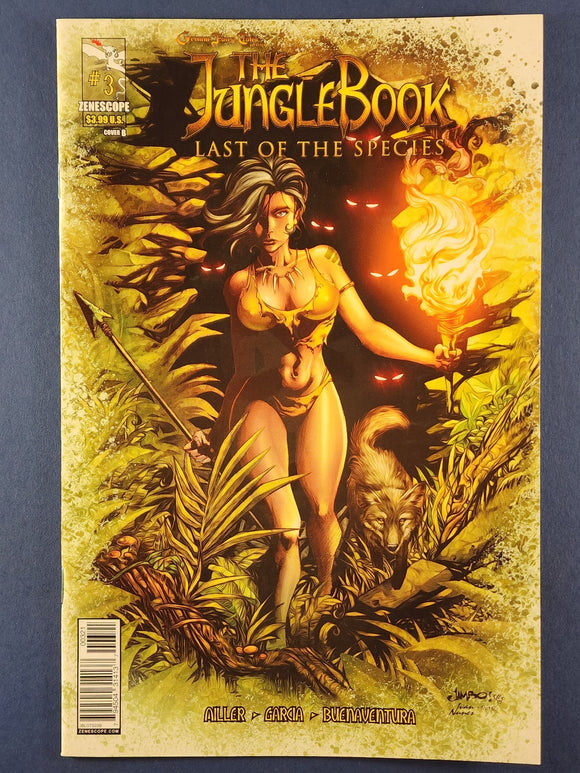 Grimm Fairy Tales Presents: The Jungle Book - Last of the Species  # 3 B